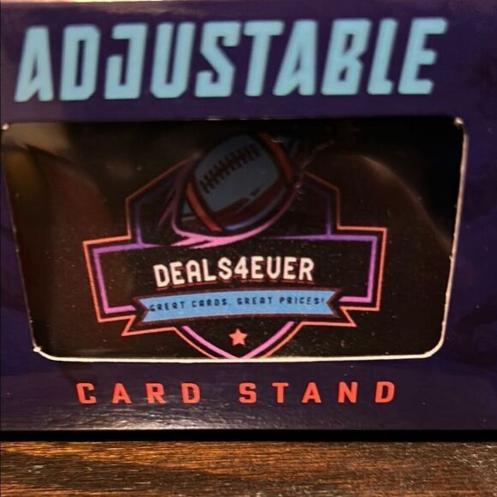 Deals4Ever Adjustable Card Stand-Black